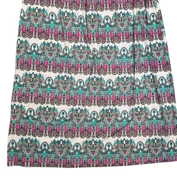 Cato NWT Plus Tropical Escape Fuchsia Rose Beaded Strapless Halter Maxi Dress - Picture 4 of 8